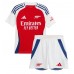 Camisa de time de futebol Arsenal Ben White #4 Replicas 1º Equipamento Infantil 2024-25 Manga Curta (+ Calças curtas)